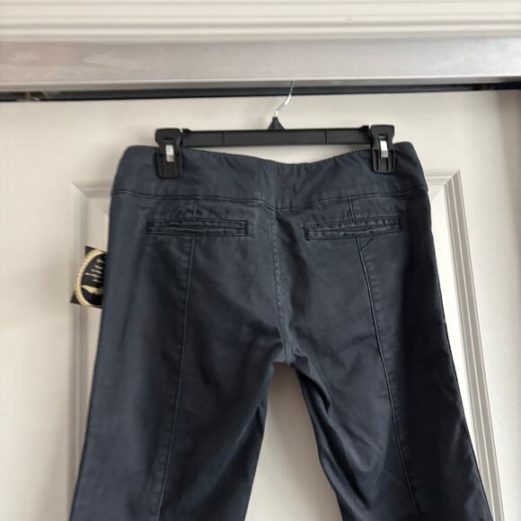 NWT Free People Low Rise Straight Leg Pants Sz 27 90s Y2K Navy Grunge Punk - Picture 6 of 11